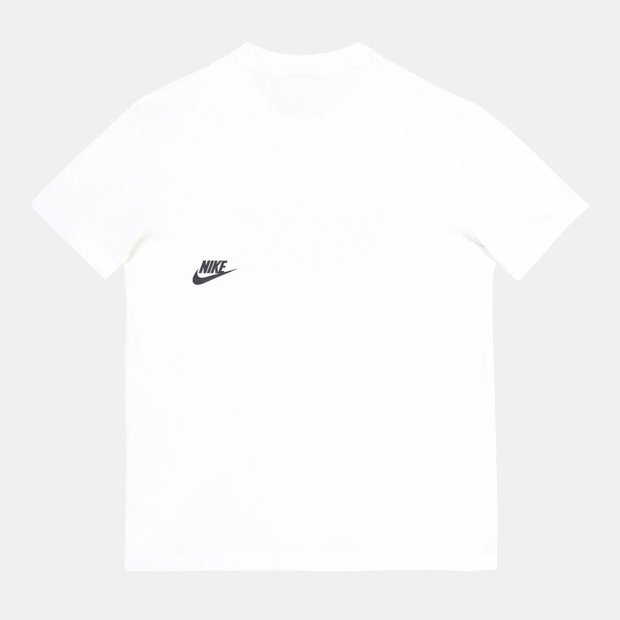 Nike Kids' Sportswear Printed T-Shirt White Nike Kids' Sportswear Printed T-Shirt White image number 1