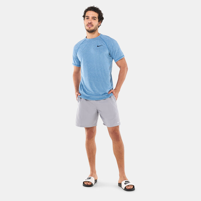 Nike Swim Men's 7-inch Volley Swimming Shorts yellow image number 2