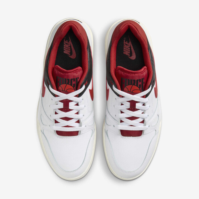 Nike Men's Full Force Low Shoes White Nike Men's Full Force Low Shoes White image number 4