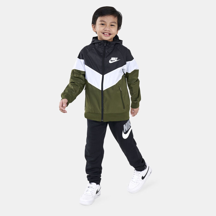 Nike Kids' Wind Runner Jacket (Older Kids) Black Nike Kids' Wind Runner Jacket (Older Kids) Black image number 2