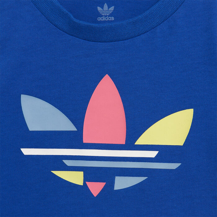 adidas Originals Kids' Adicolor T-Shirt Blue adidas Originals Kids' Adicolor T-Shirt Blue image number 2