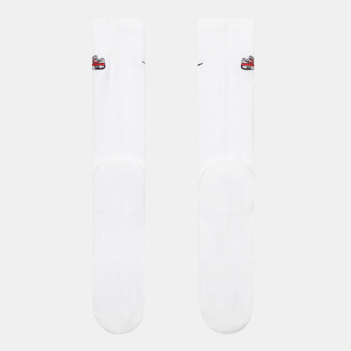 Nike Everyday Plus Cushioned Crew Socks White Nike Everyday Plus Cushioned Crew Socks White image number 2