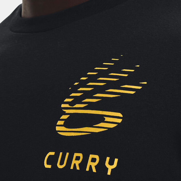 Under Armour Men's Curry T-Shirt (Plus Size) Black Under Armour Men's Curry T-Shirt (Plus Size) Black image number 3