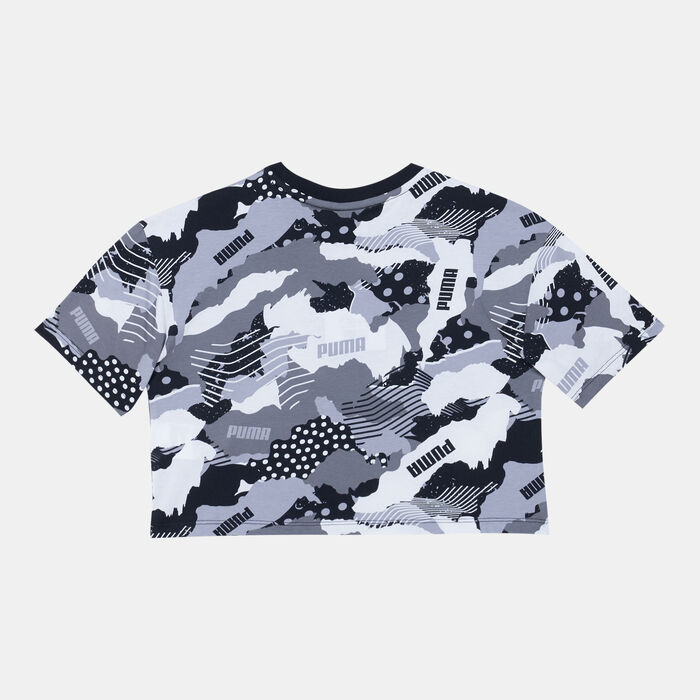 PUMA Kids' Alpha T-Shirt Grey PUMA Kids' Alpha T-Shirt Grey image number 1