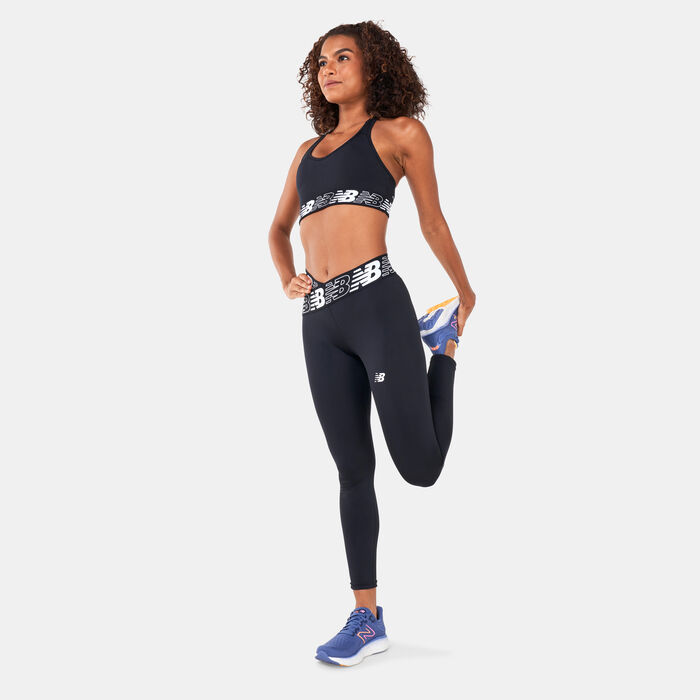 New Balance Women's Relentless Crossover Leggings Black New Balance Women's Relentless Crossover Leggings Black image number 2