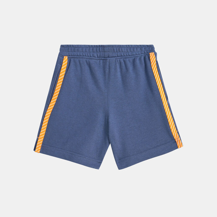 Nike Kids' Sportswear 'Leave No Trace' French Terry Taping Shorts (Younger Kids) Blue Nike Kids' Sportswear 'Leave No Trace' French Terry Taping Shorts (Younger Kids) Blue image number 1