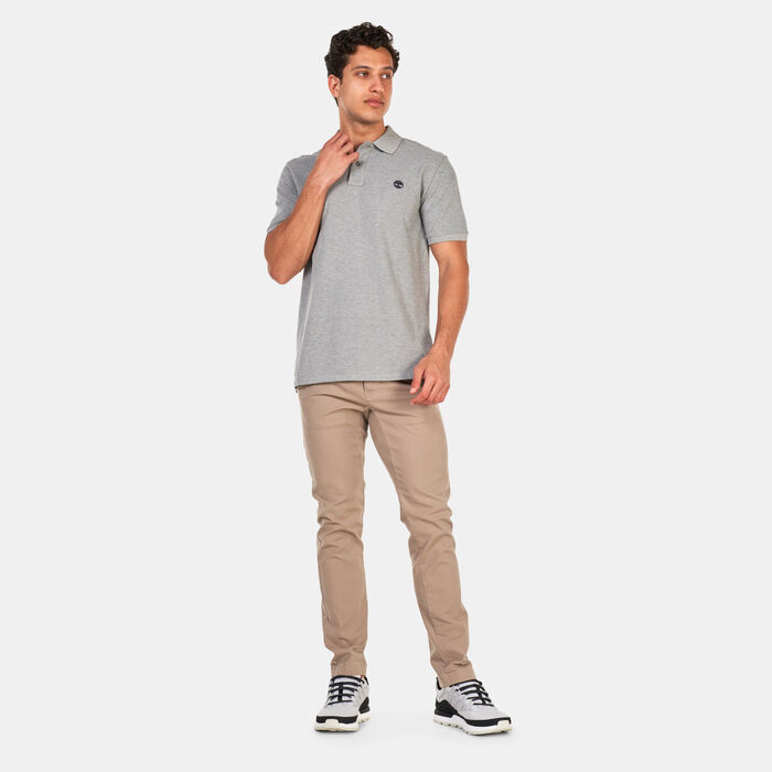 Timberland Men's Millers River Polo Shirt Grey Timberland Men's Millers River Polo Shirt Grey image number 2