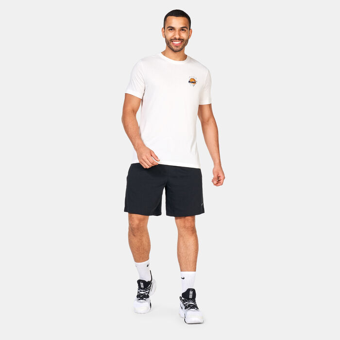 Nike Men's Dri-FIT Standard Issue Basketball Shorts Black Nike Men's Dri-FIT Standard Issue Basketball Shorts Black image number 2