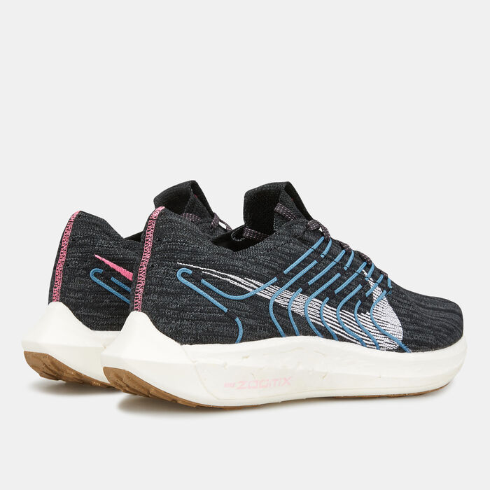 Nike Women's Pegasus Turbo Road Running Shoes Black image number 2