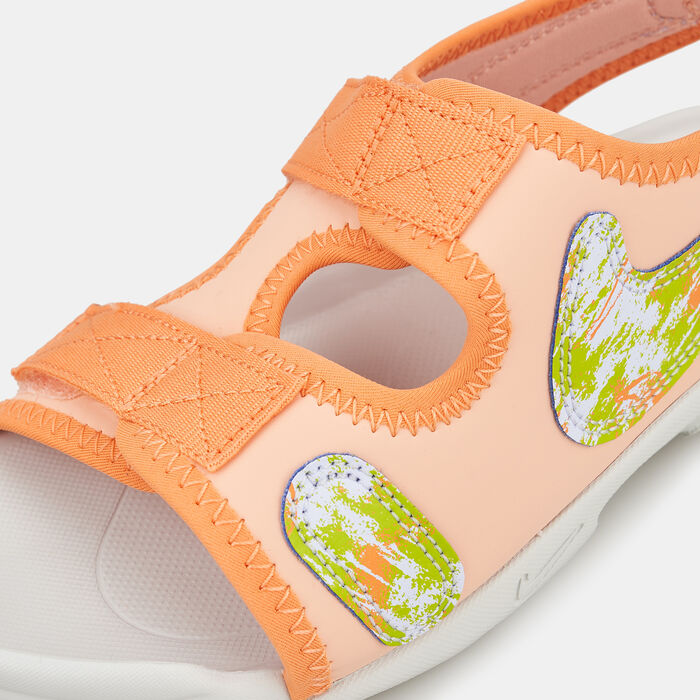 Nike Kids' Sunray Adjust 6 SE Sandals (Older Kids) Peach Nike Kids' Sunray Adjust 6 SE Sandals (Older Kids) Peach image number 4