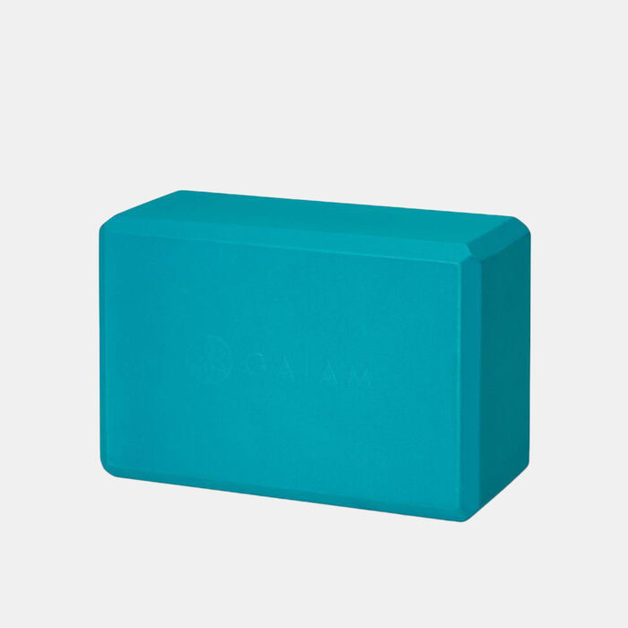 Gaiam Yoga Essentials Block Blue image number 0