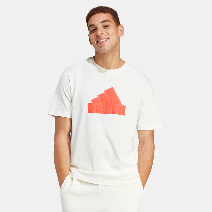 adidas Men's Future Icons Badge of Sport T-Shirt White adidas Men's Future Icons Badge of Sport T-Shirt White image number 0