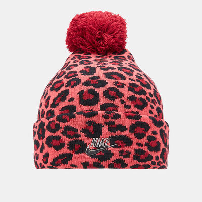 Nike Kids' Futura Beanie And Gloves Set Red