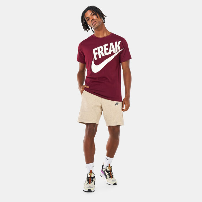Nike Men's Giannis Dri-FIT T-Shirt Red Nike Men's Giannis Dri-FIT T-Shirt Red image number 2