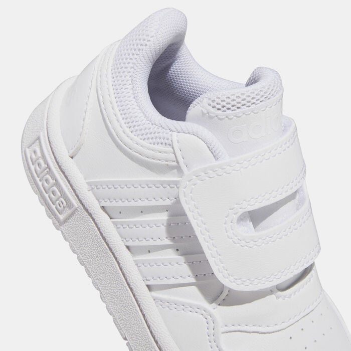 adidas Kids' Hoops Shoe White adidas Kids' Hoops Shoe White image number 4