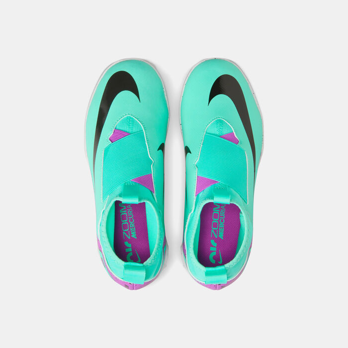 Nike Kids' Mercurial Superfly 9 Academy Turf Ground Football Shoes Green Nike Kids' Mercurial Superfly 9 Academy Turf Ground Football Shoes Green image number 2