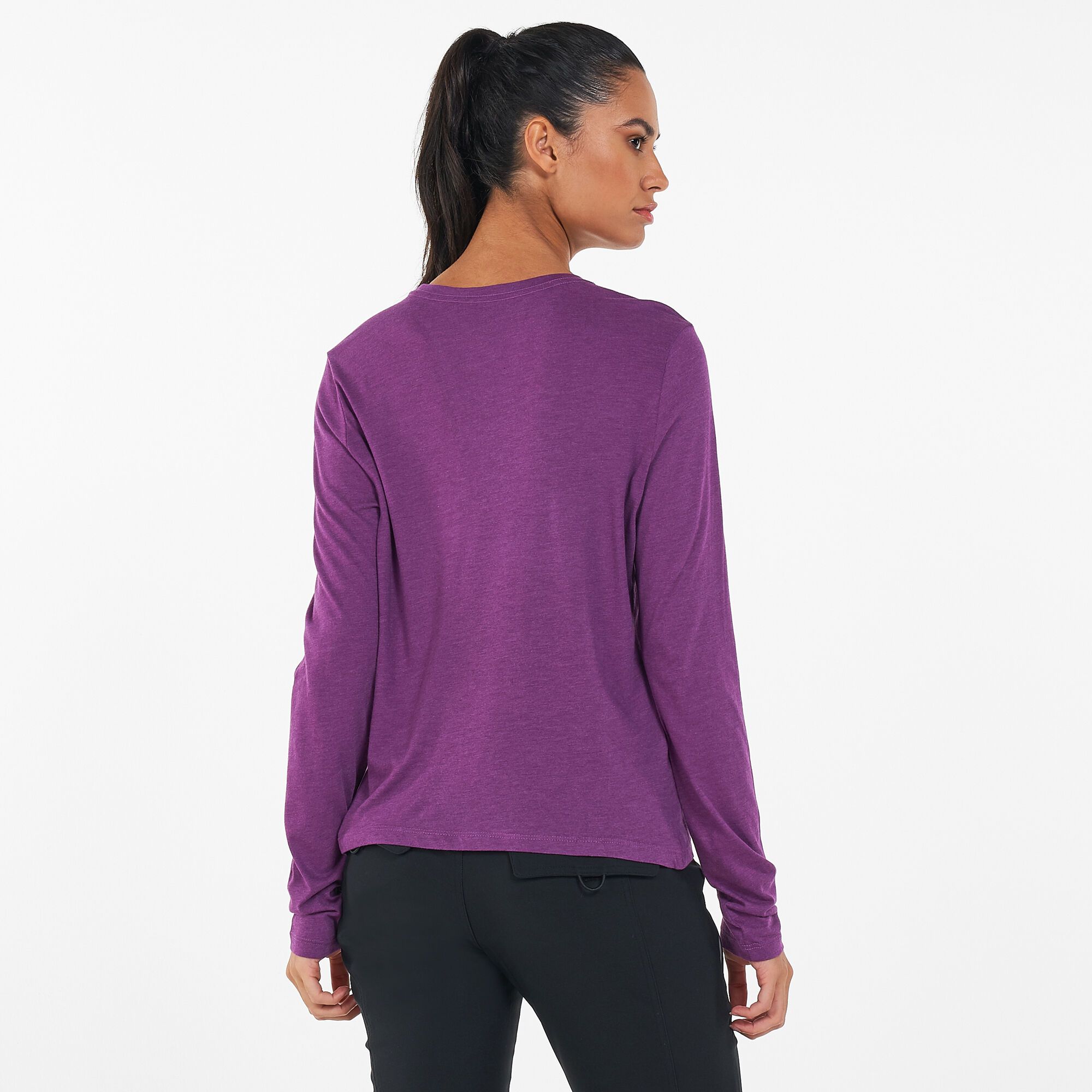 Women's Trek™ Long Sleeve T-Shirt Purple Columbia in Qatar -SSS
