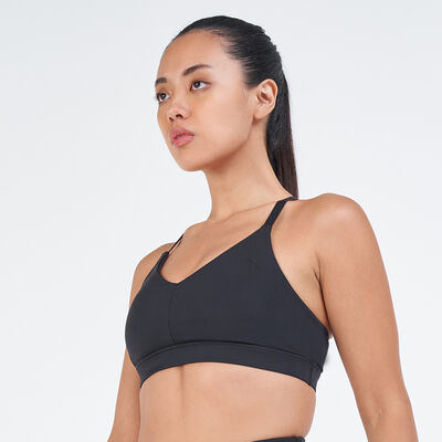 PUMA Women's Low Impact Training Sports Bra Black PUMA Women's Low Impact Training Sports Bra Black