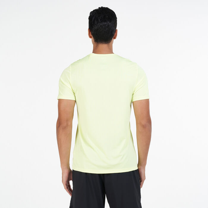 Reebok Men's Workout Ready T-Shirt yellow Reebok Men's Workout Ready T-Shirt yellow image number 1