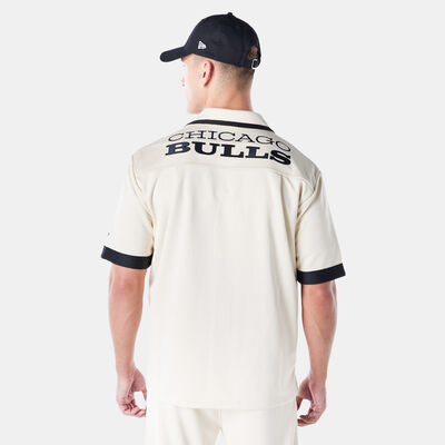 New Era Men's NBA Chicago Bulls Shirt Beige