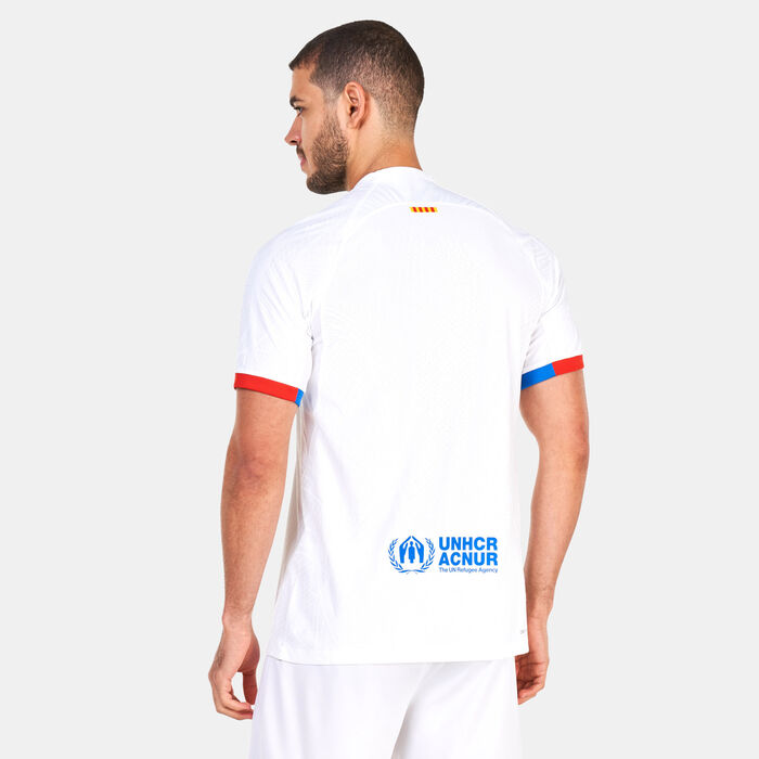 Nike Men's F.C. Barcelona Dri-FIT ADV Match Away Football Jersey - 2023/24 White image number 1