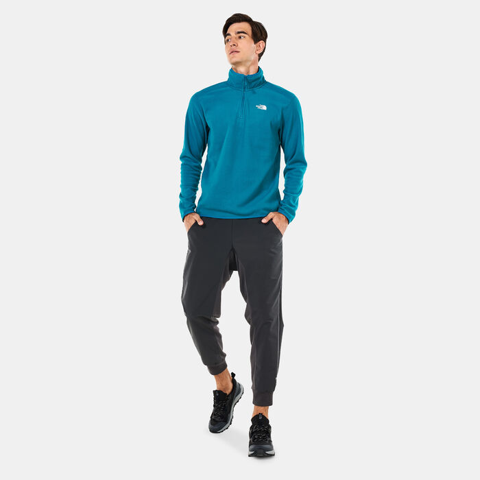 The North Face Men's 100 Glacier Sweatshirt Blue image number 2