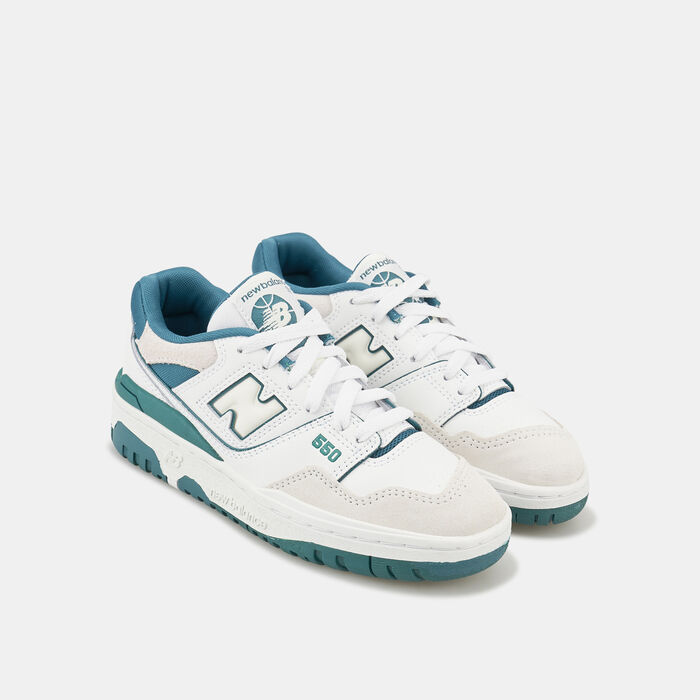 New Balance Kids' BB550 Shoe White image number 1