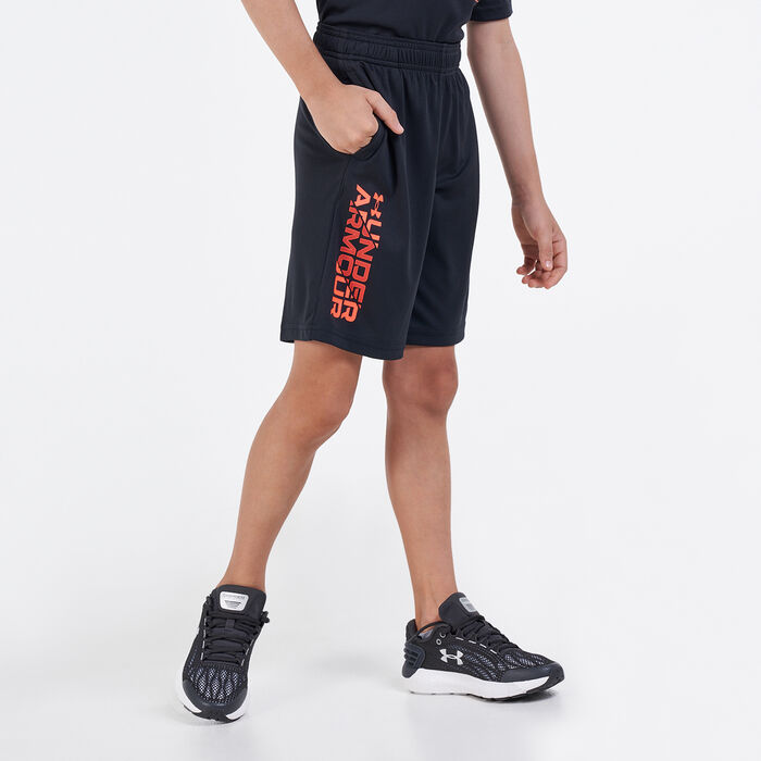 Under Armour Kids' Prototype 2.0 Wordmark Shorts Black Under Armour Kids' Prototype 2.0 Wordmark Shorts Black image number 0