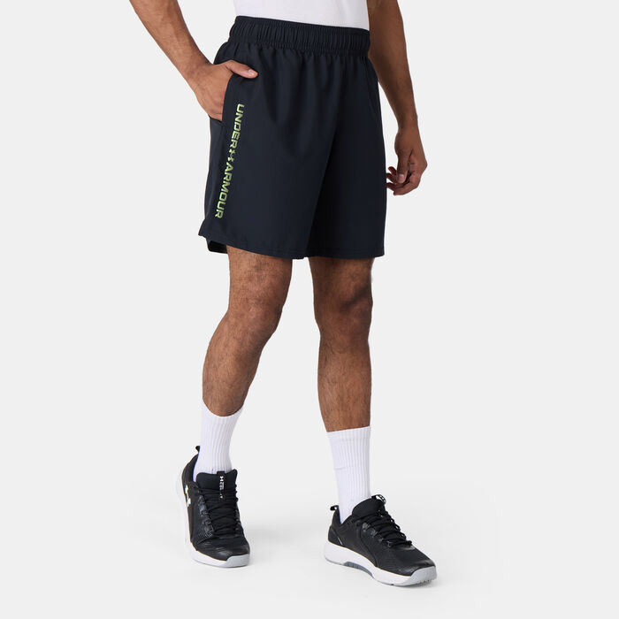 Under Armour Men's Tech Woven Wordmark Training Shorts Black image number 0