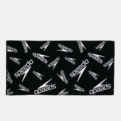 Speedo BoomStar Allover Towel Black