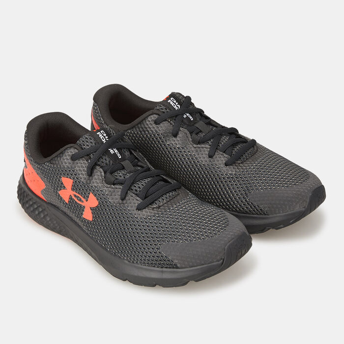 Under Armour Men's UA Charged Rogue 3 Reflect Running Shoe Black Under Armour Men's UA Charged Rogue 3 Reflect Running Shoe Black image number 2