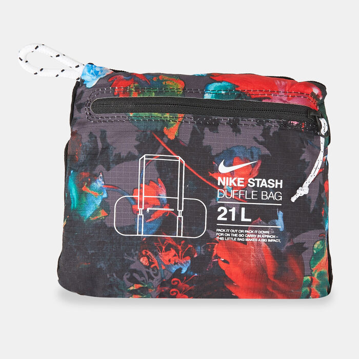 Nike Men's Printed Stash Duffel Bag Multi Nike Men's Printed Stash Duffel Bag Multi image number 4