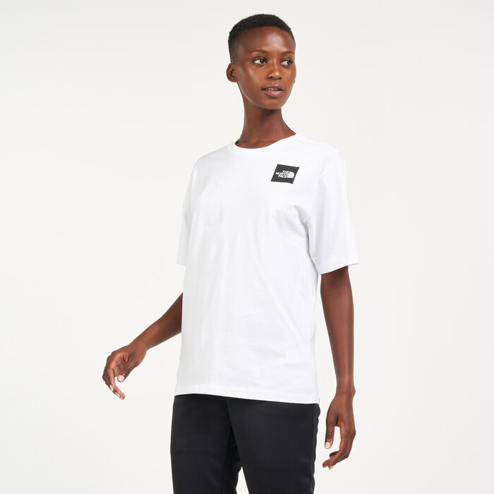 The North Face Women's Fine Boyfriend T-Shirt White image number 0