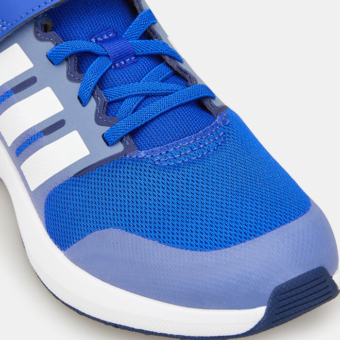 adidas Kids' FortaRun 2.0 Cloudfoam Velcro Shoes Blue adidas Kids' FortaRun 2.0 Cloudfoam Velcro Shoes Blue image number 4