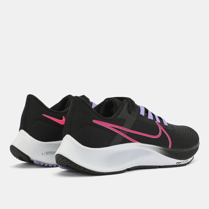 Nike Women's Air Zoom Pegasus 38 Shoe Black image number 2