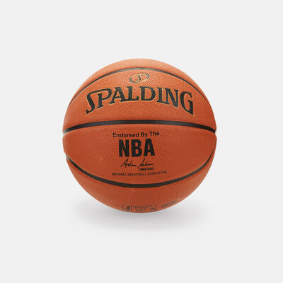 Spalding Logoman Soft Grip Outdoor Basketball Orange