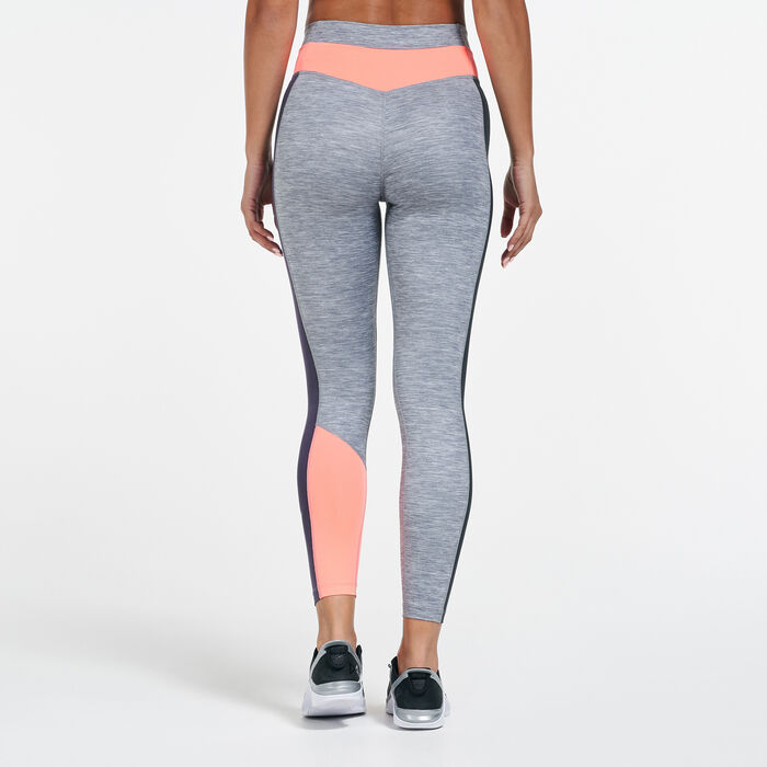Nike Women's One Heathered Leggings Grey image number 1