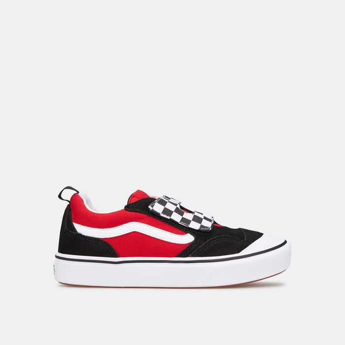 Vans Kids' ComfyCush New Skool V Shoe Black Vans Kids' ComfyCush New Skool V Shoe Black image number 0