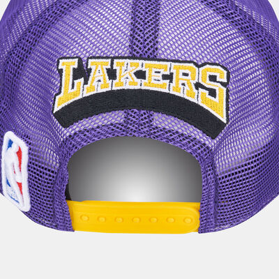 New Era Men's NBA Los Angeles Lakers Trucker Cap yellow