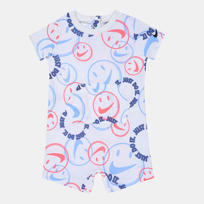 Nike Kids' Printed Happy Romper (Baby and Toddler) Blue Nike Kids' Printed Happy Romper (Baby and Toddler) Blue image number 0