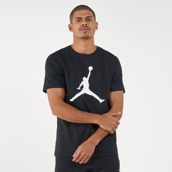 Jordan Men's Jumpman Crew T-Shirt Black Jordan Men's Jumpman Crew T-Shirt Black image number 0