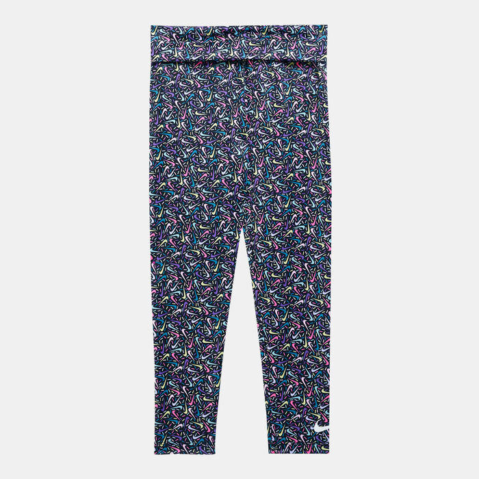 Nike Kids' Swoosh Allover Print Leggings Multi Nike Kids' Swoosh Allover Print Leggings Multi image number 0
