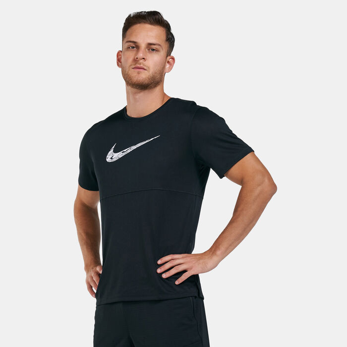 Nike Men's Wild Run Breathe T-Shirt Black image number 0