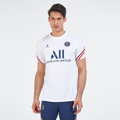 Nike Men's Paris Saint-Germain Dri-FIT Strike T-Shirt White