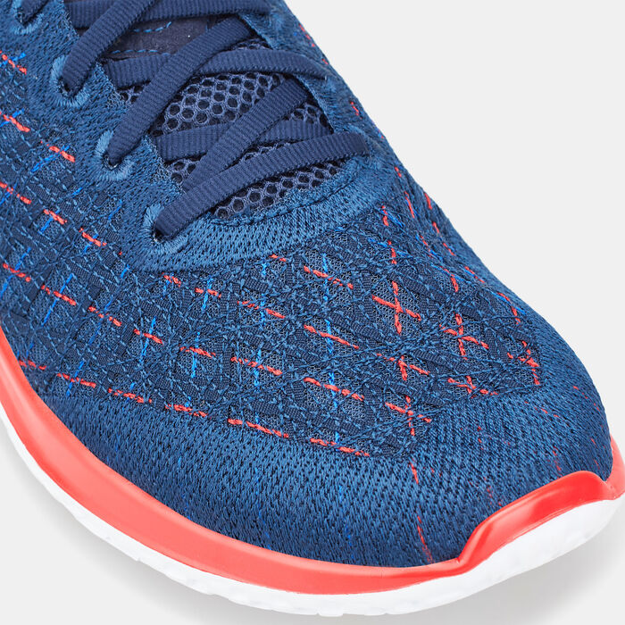 Under Armour Men's UA Flow Velociti Wind Shoe Blue Under Armour Men's UA Flow Velociti Wind Shoe Blue image number 4