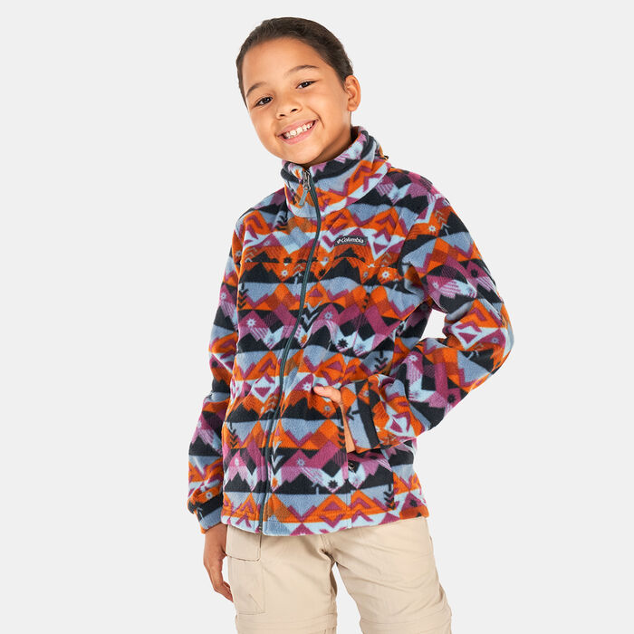Columbia Kids' Zing™ III Printed Fleece Jacket Green Columbia Kids' Zing™ III Printed Fleece Jacket Green image number 0