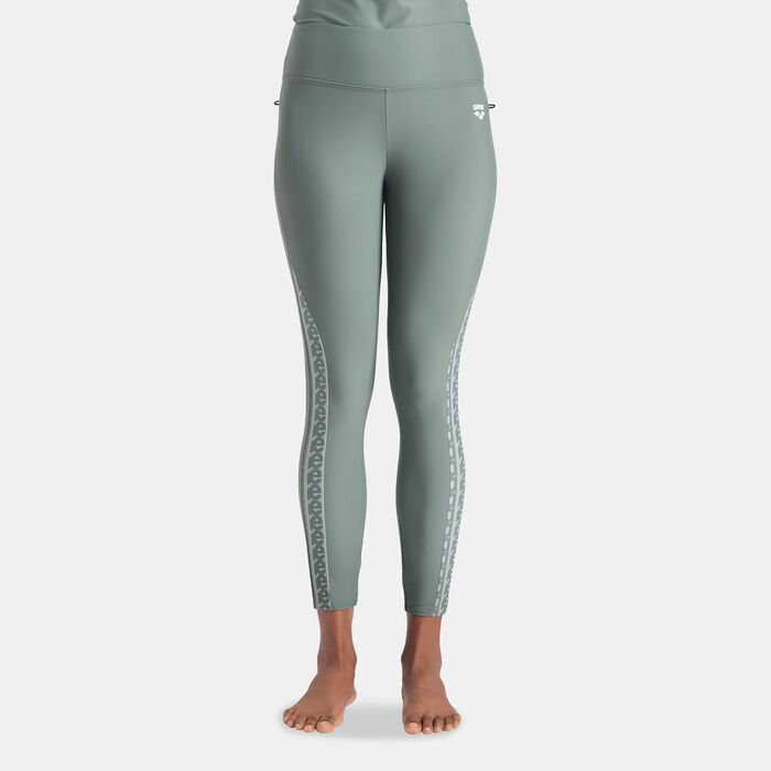 Arena Women's Modesty Swimming Leggings Multi Arena Women's Modesty Swimming Leggings Multi image number 0