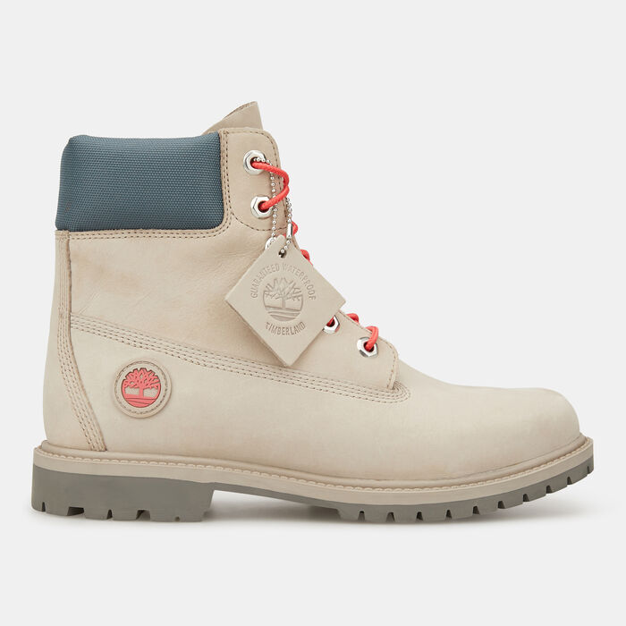 Timberland Women's 6-Inch Heritage Cupsole Waterproof Boot Beige image number 0