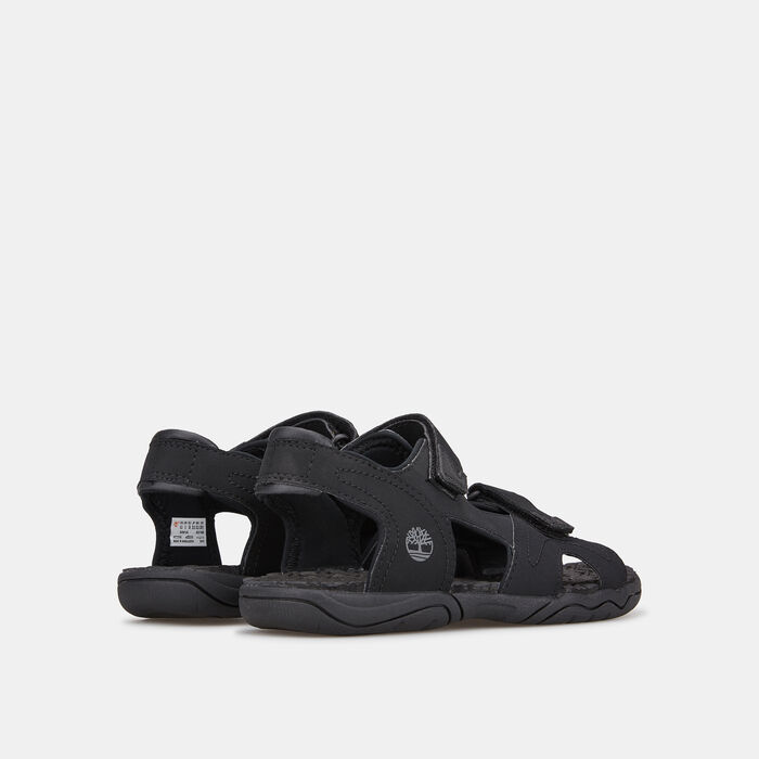 Timberland Kids' Adventure Seeker 2-Strap Sandal Black image number 2