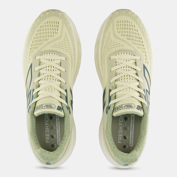 New Balance Men's Fresh Foam X 1080v14 Running Shoes Beige image number 4